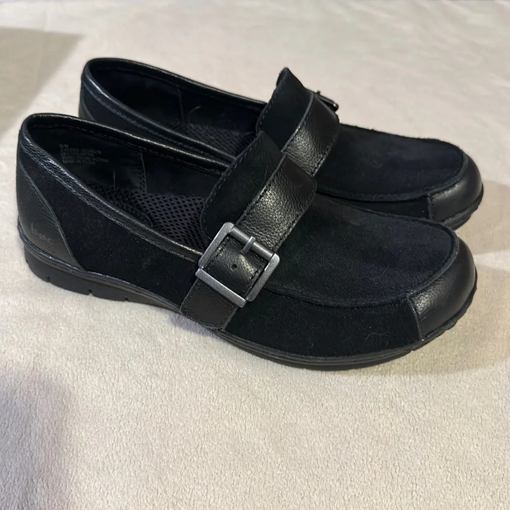 BOC Erna Black slip on shoes/loafers